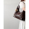 IELGY Retro Commuter Tote Bag Large Capacity Portable Shoulder Bag