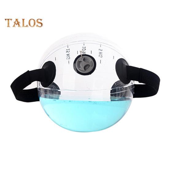 Water Weights Aqua Bag with Handle Transparent PVC Fitness Water Ball Weighted Inflatable Strength Training Sandbag Alternative Exercise Water-Filled