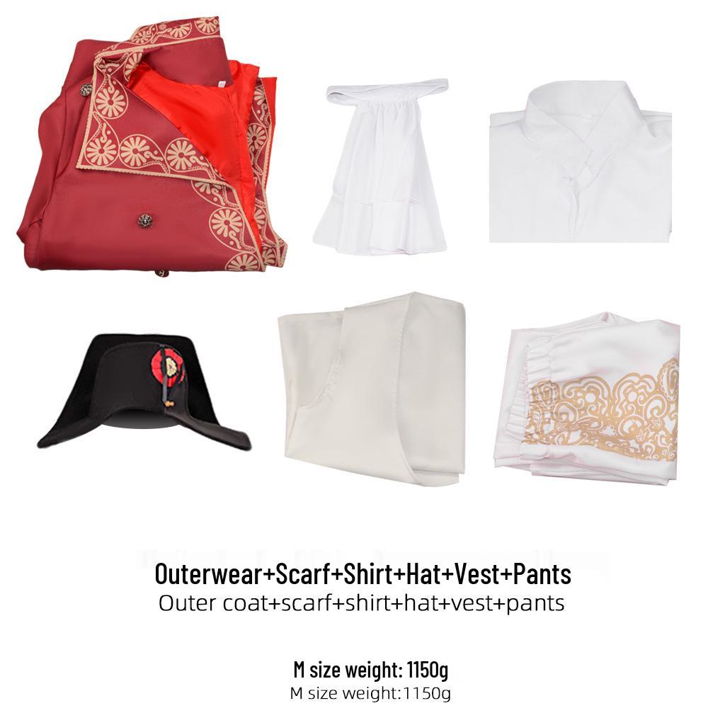 2023 Костюм для косплея средневекового двора фестиваля Наполеона Small