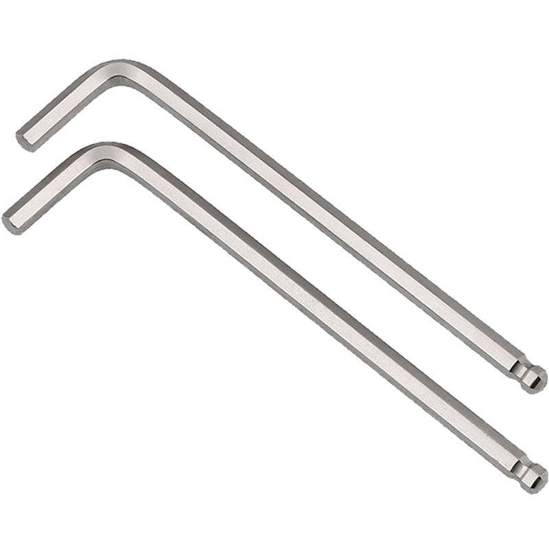 1.5-2-2.5-3-4-5-6-8-10-20Mm Professional Allen Wrench L Shaped Round Head Hexagonal Keys L-Type Repair Tools Hand Tool