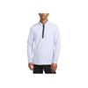 Nike Dri-FIT Victory Solid Half-Zip Crew Neck Long Sleeve T-Shirt Men tops Silver DJ5474-536