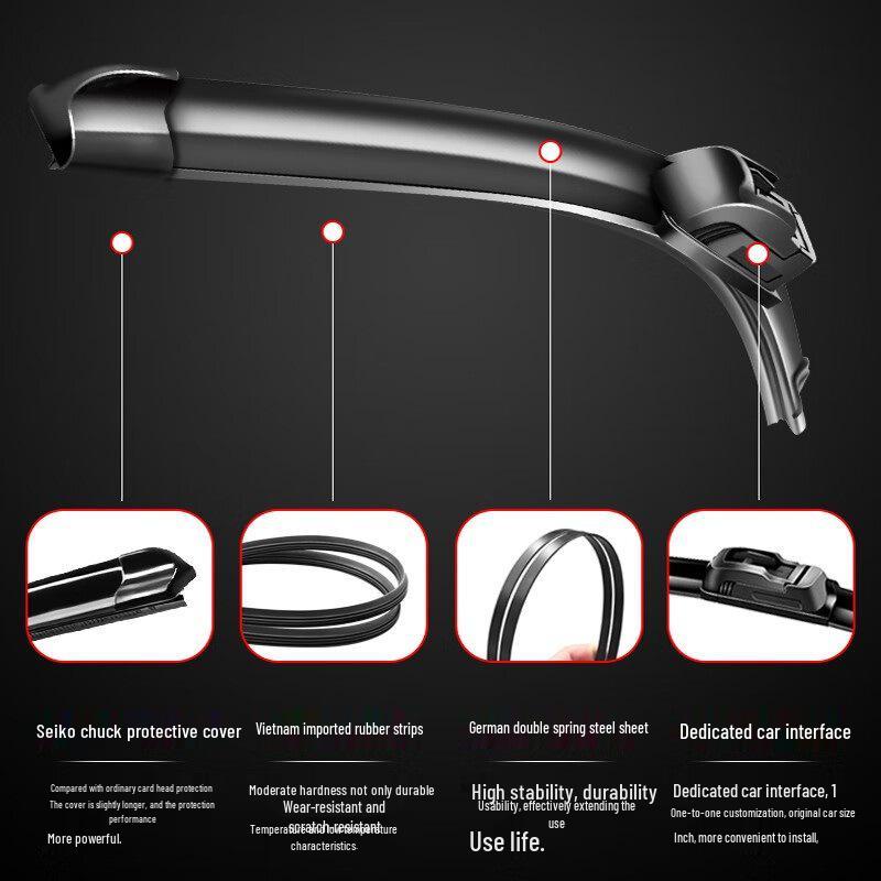Compatible with Honda Accord, Civic, URV, Elysion, Fit, Odyssey, XRV, Spirior Original Wiper Blade