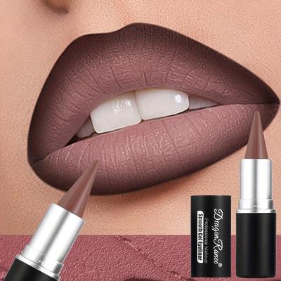 Matte Lip Liner Pencil Long-Lasting Non-Fading In Black White Red Versatile for Eyeliner Use Perfect for Beginners