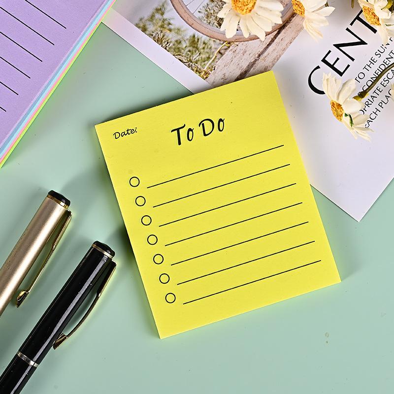 Reusable Sticky Notes for Students - Strong Adhesive Label Stickers & Memo Paper for Elementary School