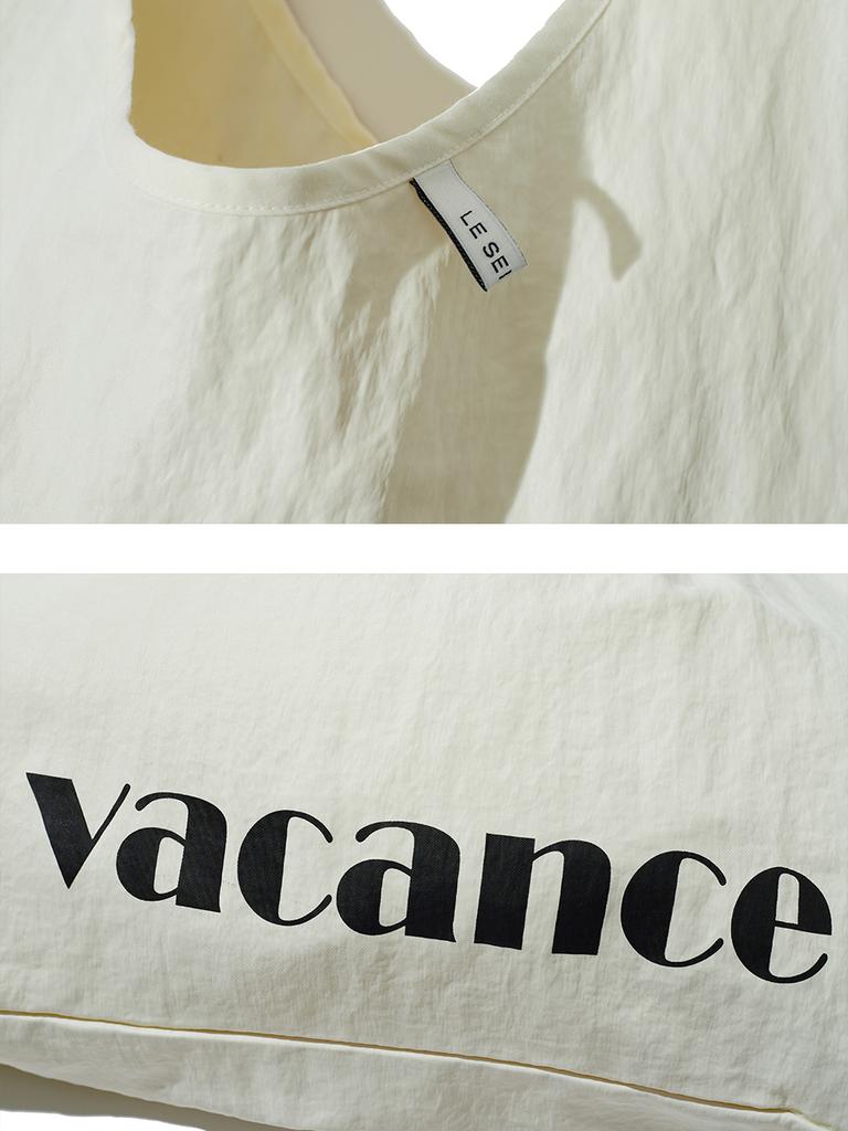 Leseizeme Vacation Eco Bag - Ivory