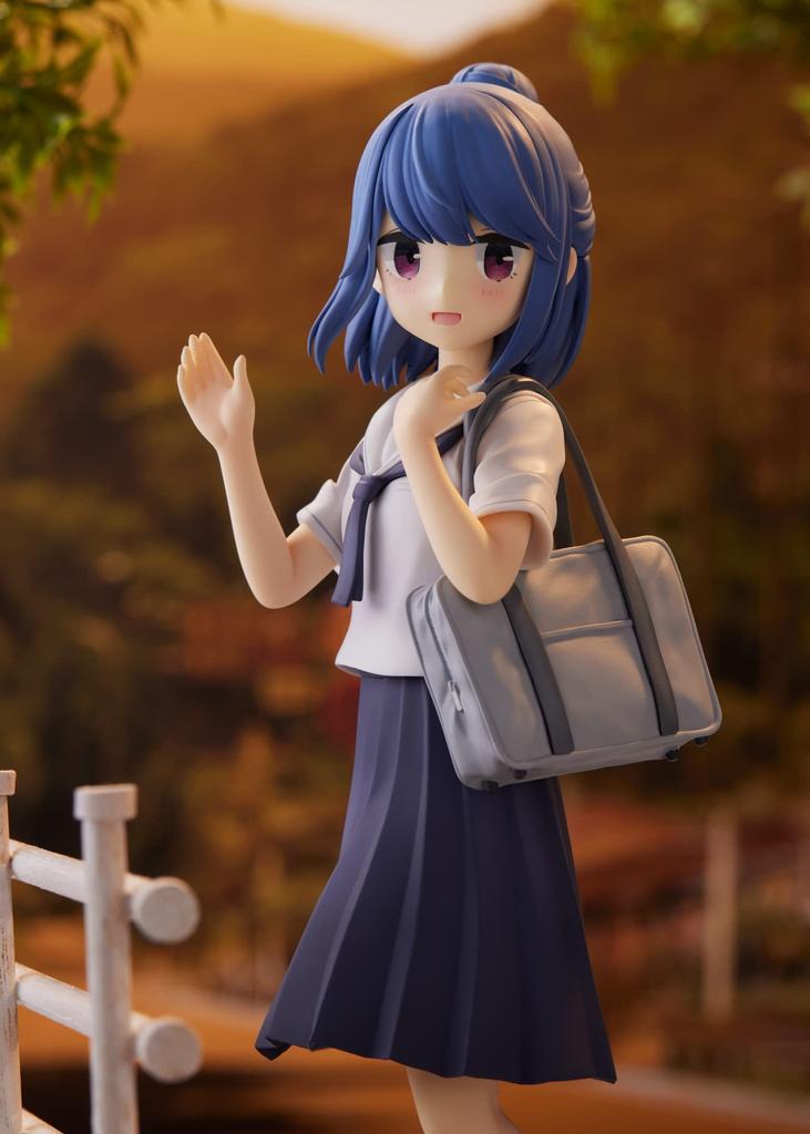 PM Office A PLUM Exclusive Shima Rin High School Student with Facial and Arm Scale PVC Complete Figure LPF213 [Junior Ver.] (Smiling Ver.) Parts, 1/7