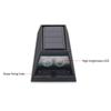 4Pcs Solar Garden Lights RGB Color Changing Waterproof Fence Stairs Wall Lamp