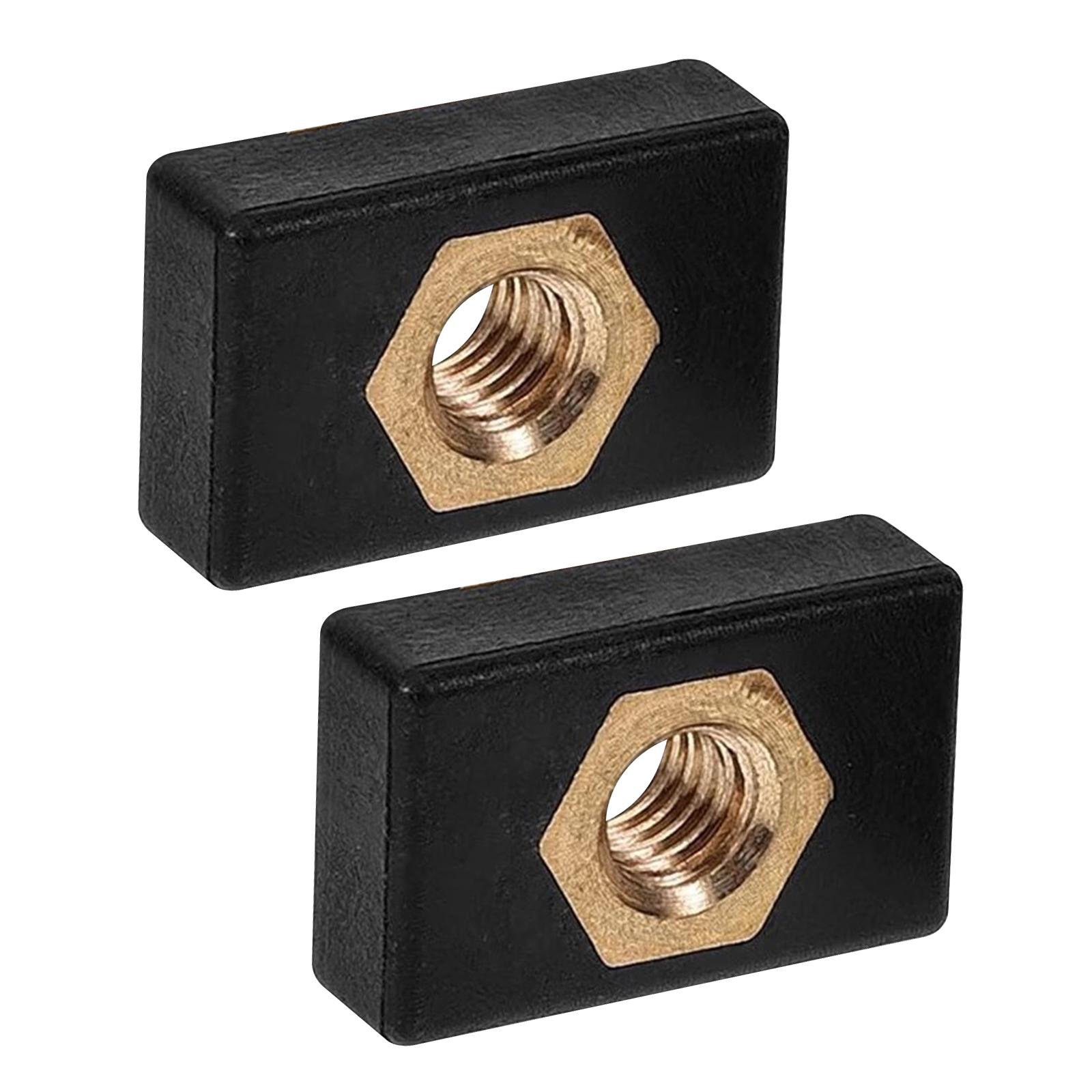 Sliding Mounting Base Nutsert Hardware Accessories Base Copper Mounting Nut Compatible with Canoes and Kayaks Boating