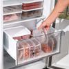 Boîte de conservation alimentaire en plastique hermétique pour réfrigérateur et congélateur, compatible micro-ondes, empilable, pour la cuisine