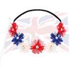 Lebensechter patriotischer Kranz-Stirnband für Unabhängigkeitstagsfeier