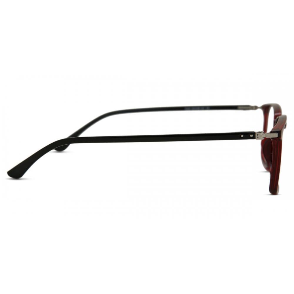 Full Rim Rectangle Red Smartbuy Collection Taegan 2222 C6 Fashion Unisex Eyeglasses