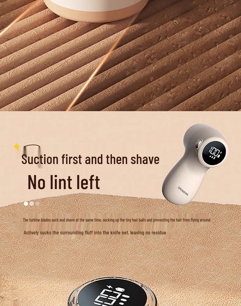 Rechargeable Home Lint Remover - Electric Clothes Depilator & Gift