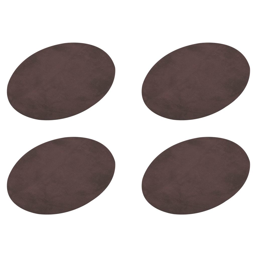 4 Pack Elbow Knee Iron-on Fabric Patches Repair Patches Oval for Clothing Repair Crafts Repair Kit Backpack Shoes Decoration