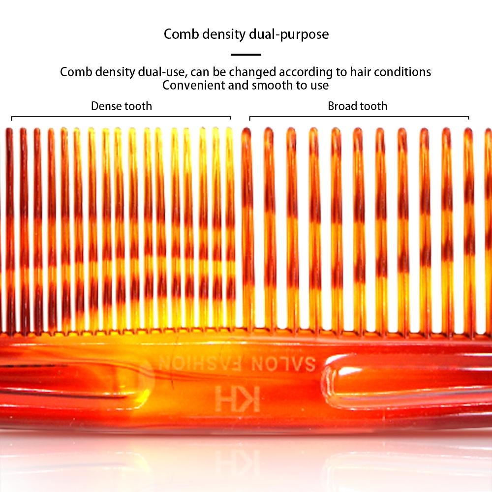 Professional Round Hair Brush - Soft Bristles, Anti-Static, Scalp Massager - Salon & Home Styling Comb (Plastic Handle)