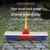 Colorful Long Handle Silk Plastic Bathroom Floor Cleaning Brush