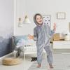 Children's Onesie Jumpsuit 4-6 Years Old Gray