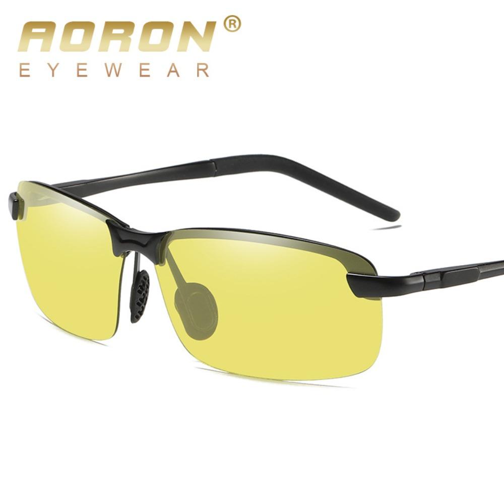 aoron Polarized Sunglasses Night Vision Color-changing Gray Sunglasses Cycling Driving Sunglasses