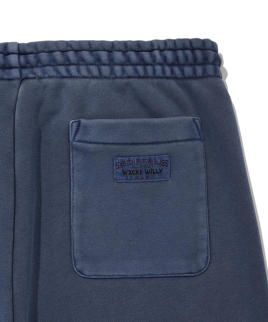 WACKY WILLY Pigment Kiki Sweatpants Blue