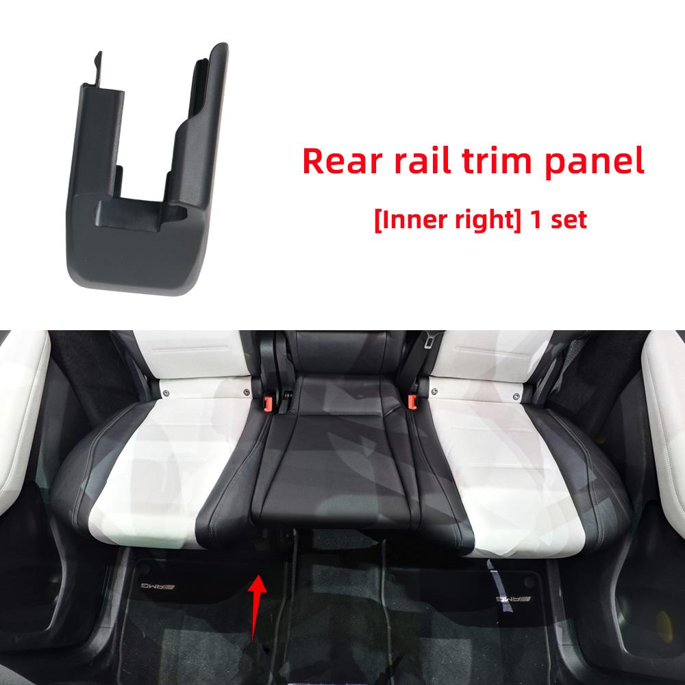 Rear Seat Rail Trim Cover Track Panel For Mercedes Benz GLE Class W167 + Interior Seat Rail Trim Cap 1679192300 1679192500