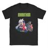 Game Marathon Graphic Printed T Shirts Unisex Women  100 Cotton  Tee Shirt Clothing