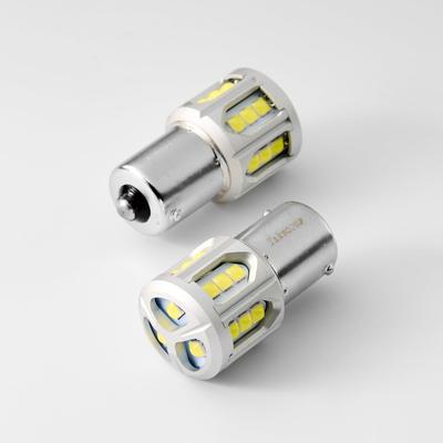 Takenous Trucker Purveyor Takemura Shokai S25 Single Back Lamp Bulb Strobe 12v 24v LED White Set of 2 Built-in (Strobe)
