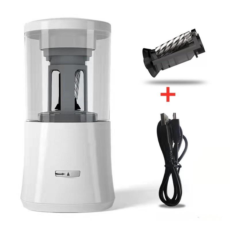 School Office Stationery Supply Portable Automatic Pencil Sharpener USB Rechargeable Electric Pencil Sharpener