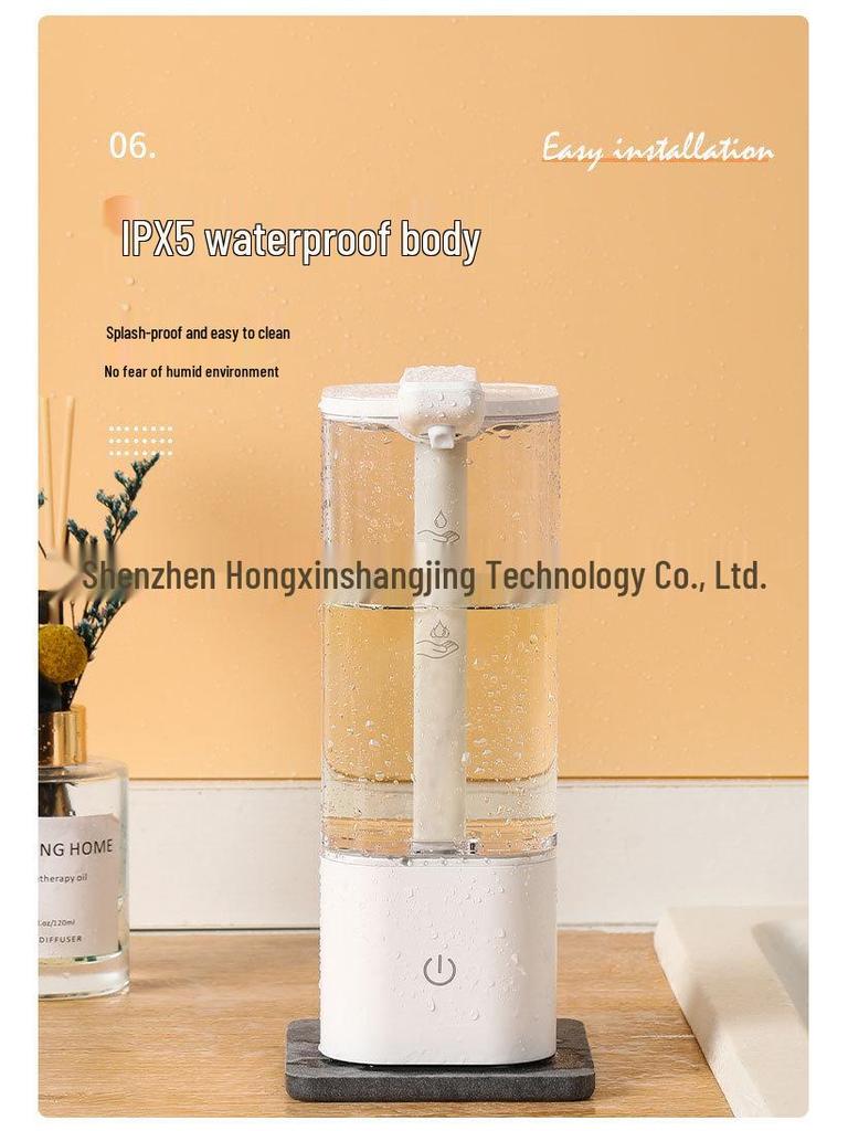 2024 Smart Touchless Soap Dispenser with Auto Sensing for Dish Soap, Hand Soap, Shower Gel, and Shampoo