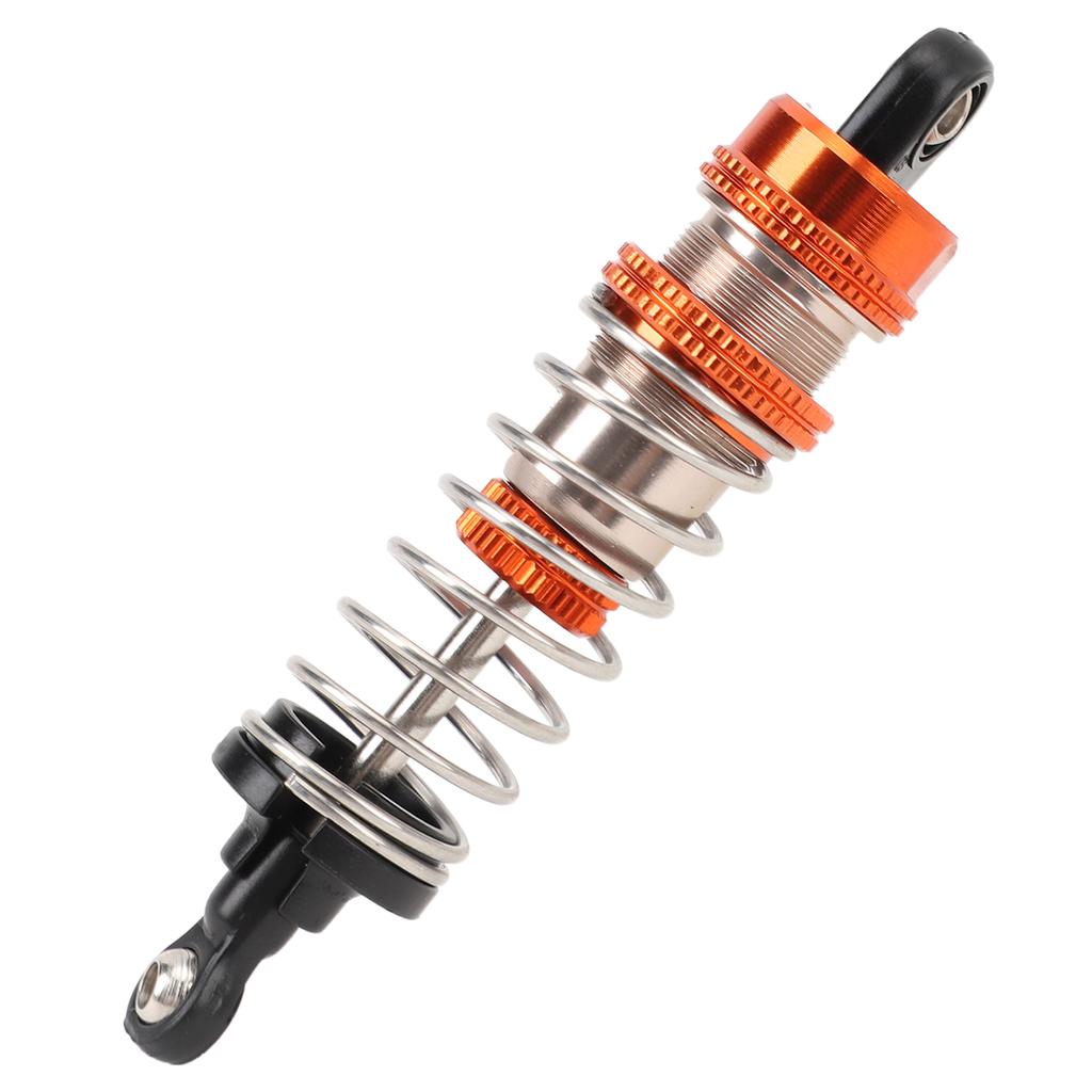 RC Rear Shock Absorber Plastic Aluminum Alloy 79.5mm RC Car Shock Damper for WLTOYS 124010 Upgrade Parts