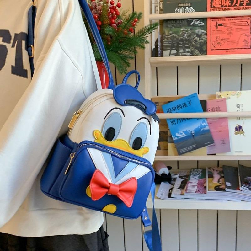 Cartoon Cute Styling Mini Schoolbag New Personalized Flower Little Monster Backpack Gift Female