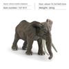 Realistic Zoo Animal Pvc Elephant Figures For Classroom Learning And Gift Giving