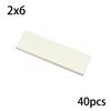 2x6 Dots Creative Size MOC Building Blocks Smooth Thin Flat Tile Figure Educational Bricks Compatible 69729 Toys for Kid