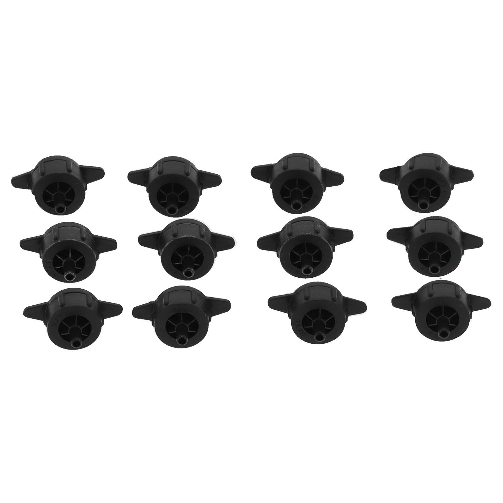 

100 шт. 4 л/ч Капельницы с компенсацией давления, Разборные оросительные капельницы-насадки для шланга 4/7