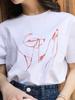 Women Fashion 2022 Cartoon Shirt Print Summer T-Shirts Female Sexy T-Shirt Aesthetic Clothes Summer Tops Trend Graphic T Top