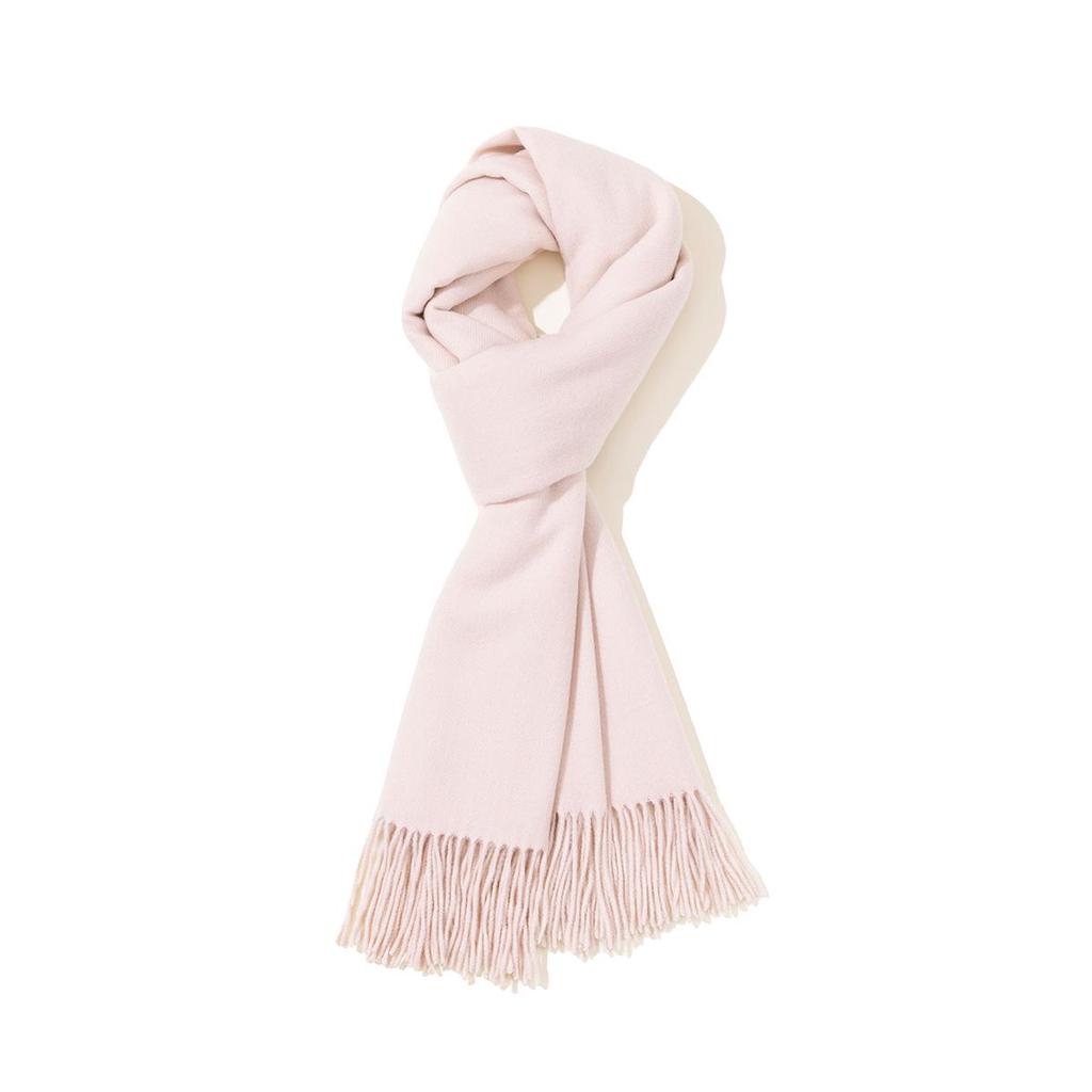 Universal Medium-Long Plaid Scarf: Stylish High-End Imitation Cashmere Neck Warmer for Men and Women