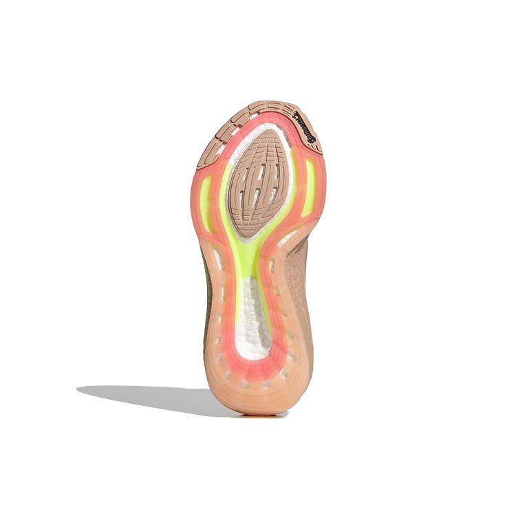 Adidas Tênis Feminino UltraBoost 21 Pérola Cinza Rosa Hazy-Rose FY0391