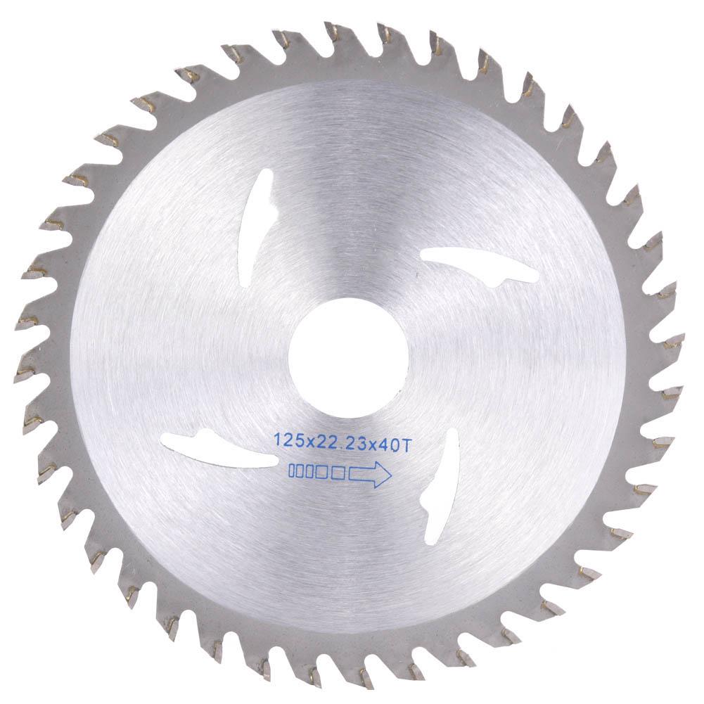 Circular Saw Blade Carbide Woodworking Cutting Discs Wheel 125 x 22.23 x 40T