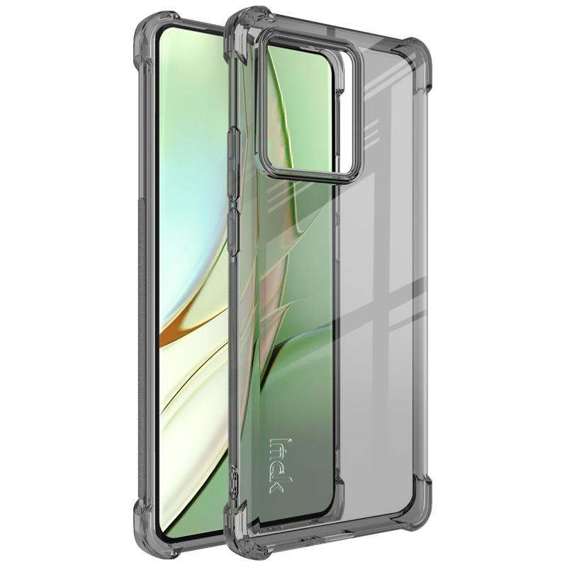 

IMAK For Motorola Edge 40 5G Clear TPU Phone Cover Airbag Anti-drop Phone Back Case Transparent Black