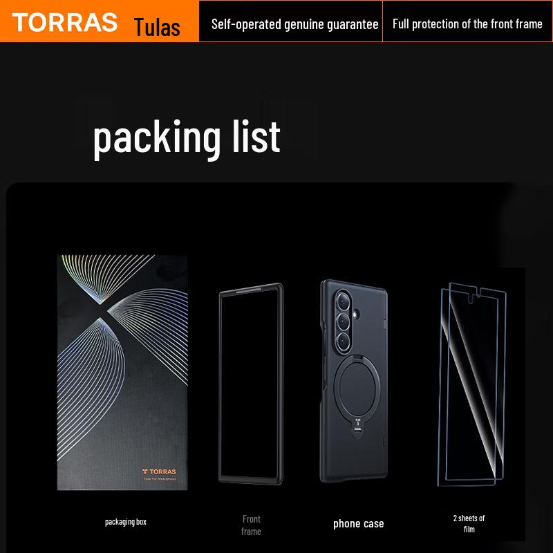 TORRAS Ultradünne magnetische Scharnier-Pivot-Hülle für Samsung Z Fold7