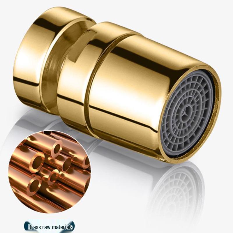 Universal Kitchen Faucet Aerator Extender, Copper Mesh Accessory