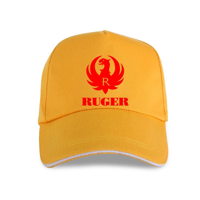 Ny Ruger Red Logo Baseballkeps 2nd Amendment Pro Gun Brand Skjutvapen Gevär Pistol 2021 Presenttryck, Hip Hop