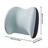 Waist Pillow Back Body Curve Multipurpose Gaming Chair Space Saving Breathable Memory Foam Cushion
