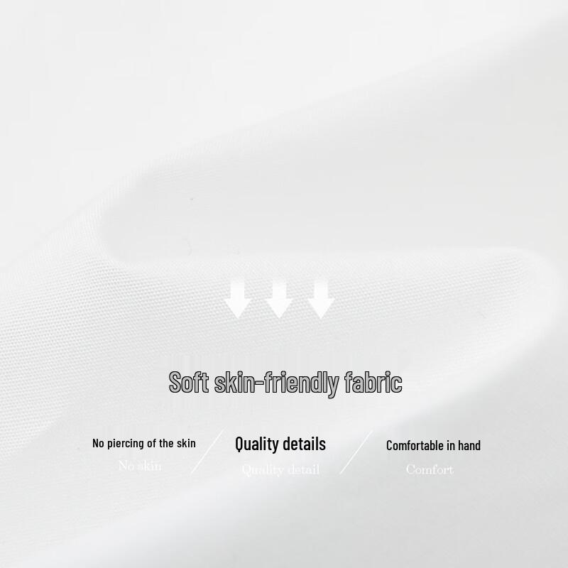 Demana 100% Cotton Summer Elegant Shirred Waist A-line Midi Skirt