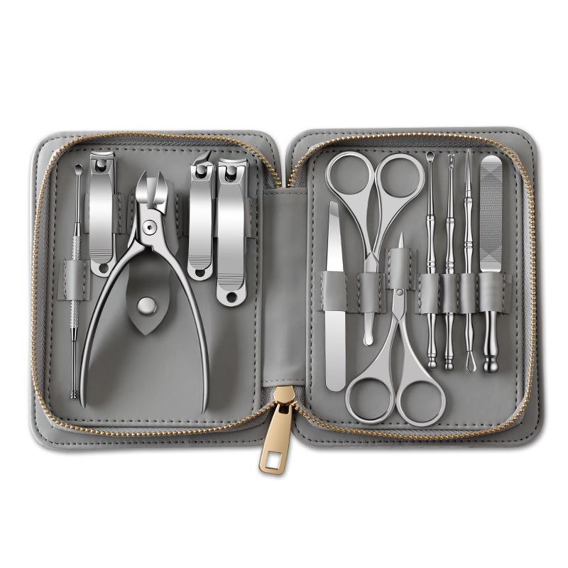 High-Quality Anti-Splash Nail Clipper and Ear Pick Set for Home Use