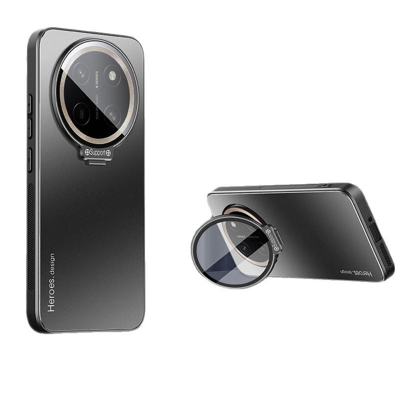 Applicable To Honor X11promax Mobile Phone Case, New Metal Lens Holder, All-inclusive Matte Magnetic Protective Cover, Tide
