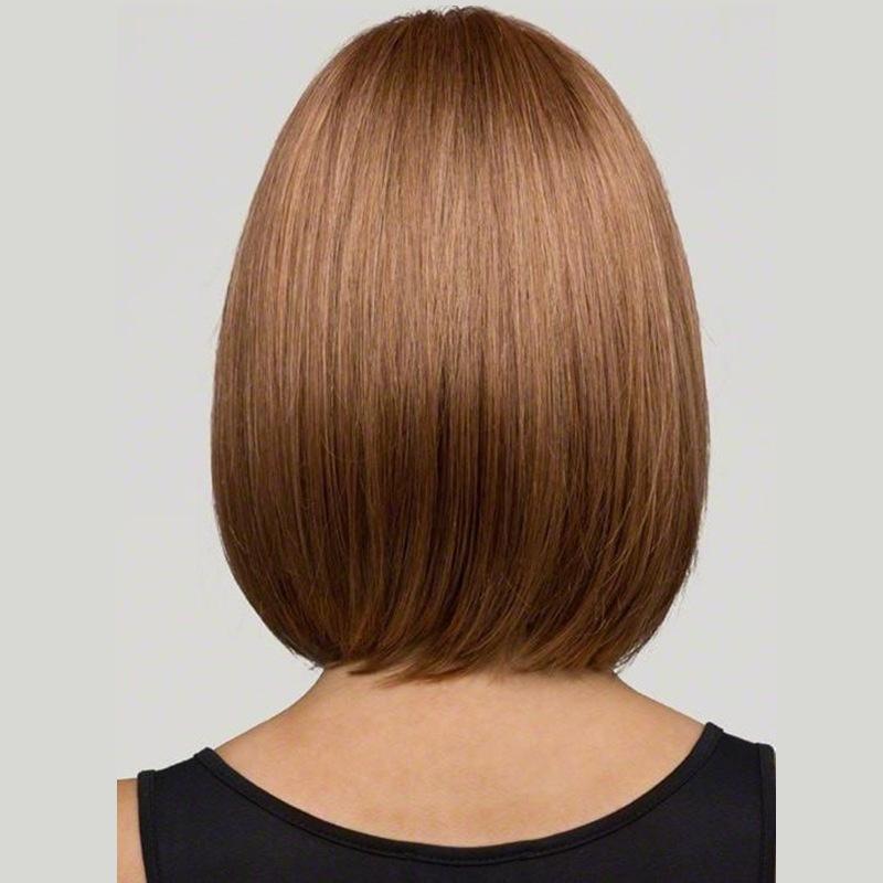 2024 Fashion Short Straight Wig With Air Bangs