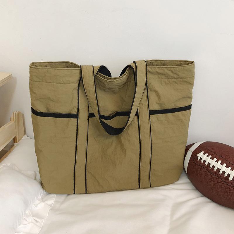 Nylon Tote Bag Large Capacity Women's Shoulder Bag Commuter Shopping Bag Handbag