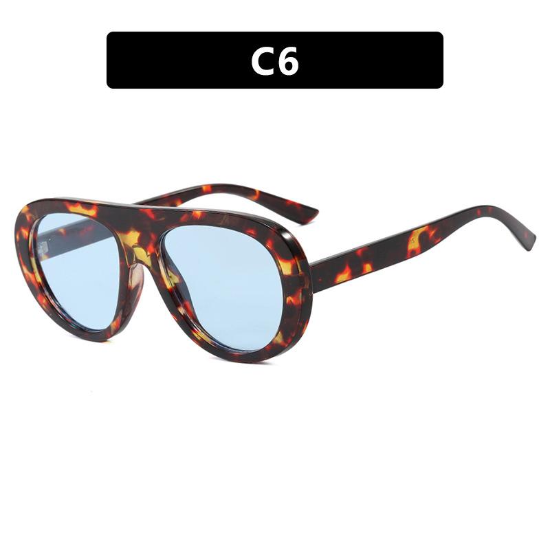 Small Frame Single Beam Toad Sunglasses Retro Sunglasses Sunglasses Ladies