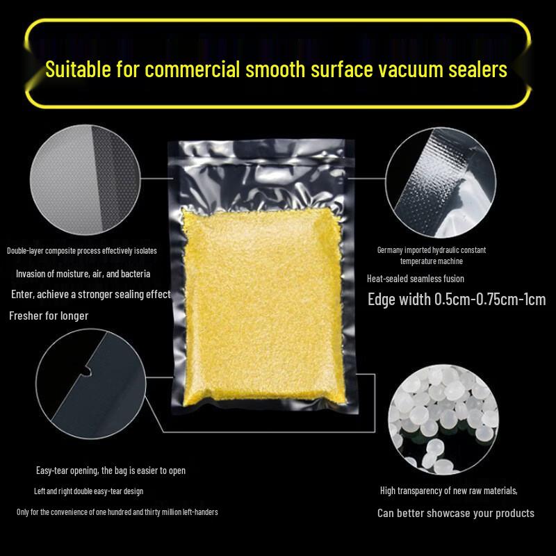 Handun Transparent Food Vacuum Sealer Bags