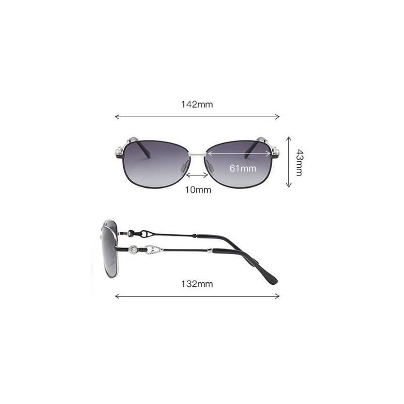 New Women's Polarized Sunglasses UV400 Color-changing Sunglasses Outdoor Cycling Sunglasses Street Style Sunglasses for Ladies TAC Lens Material