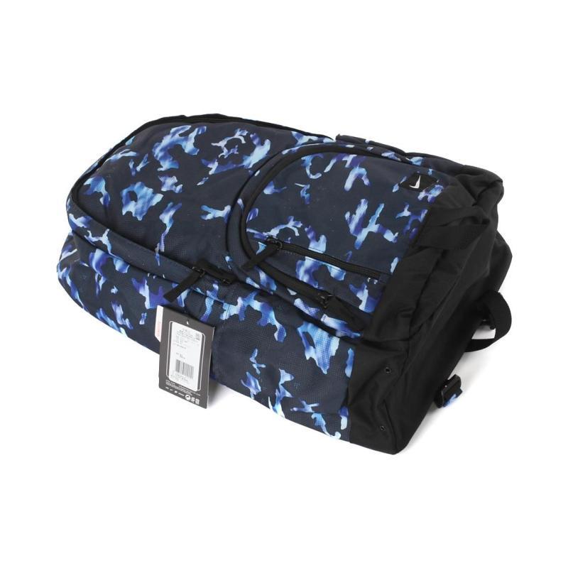 Nike Polyester Backpack Regular Men's Black/Blue Casual BA4303-423